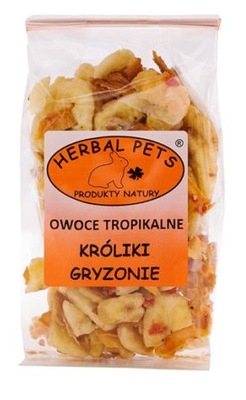 Herbal Pets Owoce tropikalne przysmak dla królika