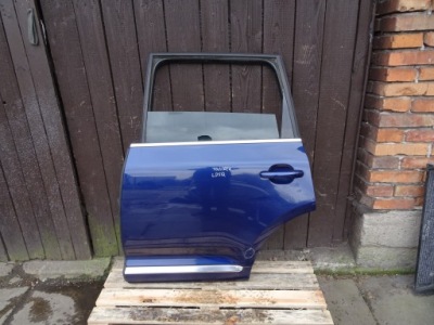 Vw touareg i 7l дверь левый задняя ld5q фото №1