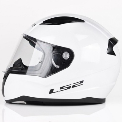 ŠALMAS LS2 FF353 RAPID II WHITE ĮVAIR. XS / SHOEI MTR HJC AGV NOLAN CABERG SHARK 