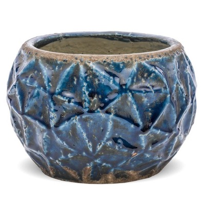 DONICZKA NIEBIESKA 21x15cm OSŁONKA ZDOBIONA 20