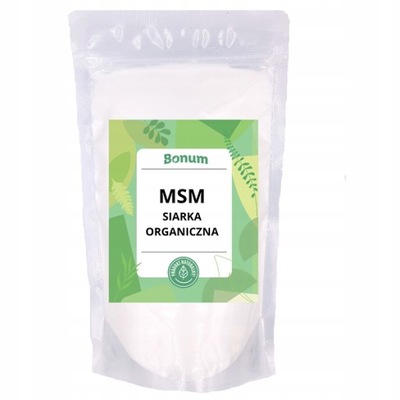 MSM siarka organiczna w proszku suplement 100g