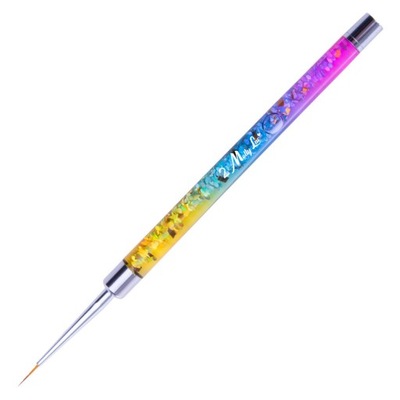 MollyLac Pędzelek do Zdobień Pro Liner Rainbow 9mm