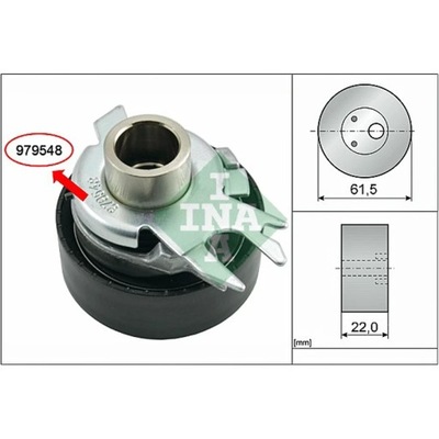 ROLL NAPINACZA, BELT VALVE CONTROL SYSTEM INA 531 0525 30  