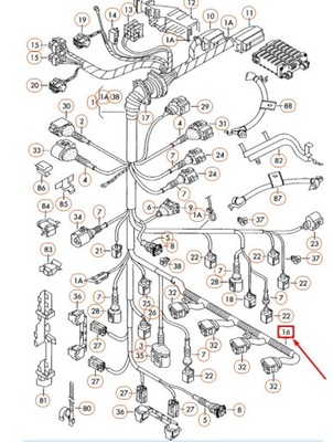 PRZEWODNIK COIL ZAPLONOWEJ AUDI A4 B7,  