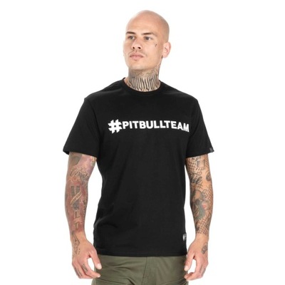 Koszulka Pit Bull Hashtag Czarna XL