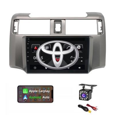 TOYOTA 4RUNNER 10-15 RADIO 2DIN ANDROID12 8GB 128GB 4G WIFI GPS FM CARPLAY  