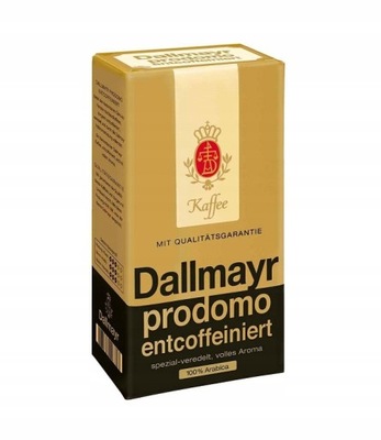 Dallmayr Prodomo Entcoffeiniert Kawa mielona 500g