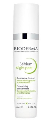 Bioderma Sebium Night Peel Peeling na noc, 40 ml