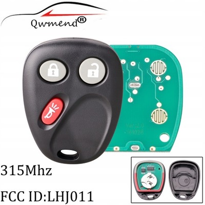 3BUTTONS CONTROL REMOTO ZDALNEGO DIRECCIÓN PARA HUMMER H2  