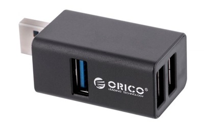 Orico Mini Hub USB-A 3.1, 5GBPS, 3X USB-A, Alu