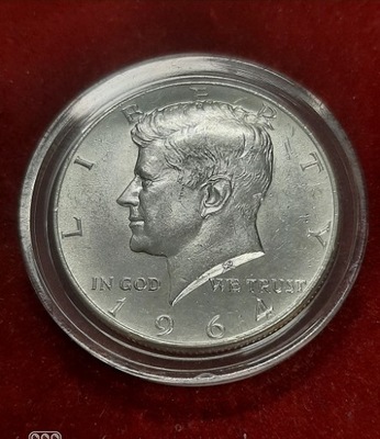 moneta Half Dollar 1964r Kennedy