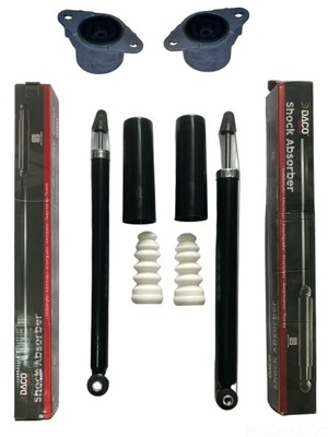 Амортизаторы задняя ford fiesta mk6 mazda2 kpl daco фото №1