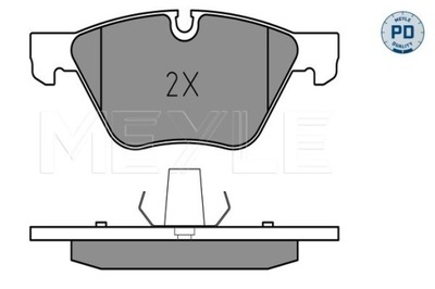 КОЛОДКИ HAM. BMW P. E60/61 520-525 03/E90