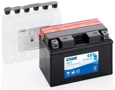 CENTRA ET12A-BS AKUMULIATORIUS EXIDE BIKE 12V 