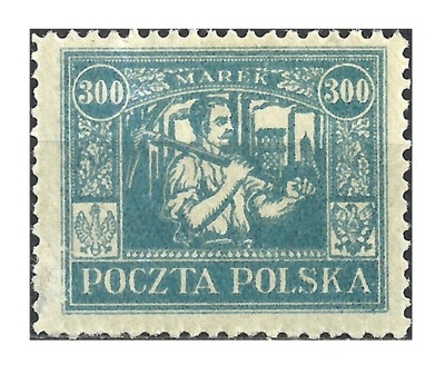 1922 Polska Fi.163 ** GÓRNY ŚLĄSK gwar. PZF