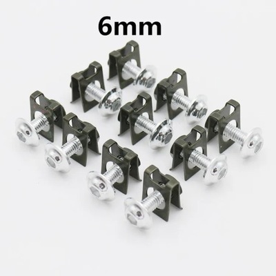 Motorcycle M6 6mm M5 5mm Screw Fairing Bolts