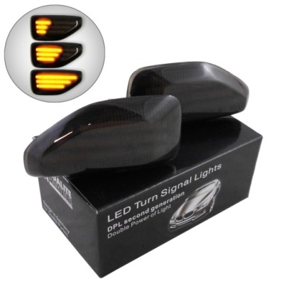 Динамические поворотники боковой led dacia duster ii logan ii sandero ii фото №1