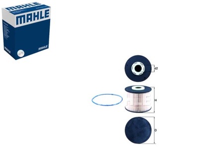 FILTRO COMBUSTIBLES PSA MAHLE  