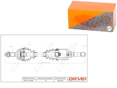 PUSAŠIS PAVAROS PEUGEOT 207 07-13 P DRIVE+ 