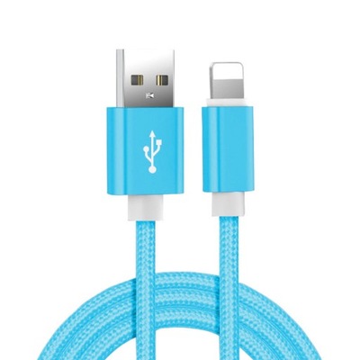 Pleciony kabel USB do ładowania danych dla iPhone