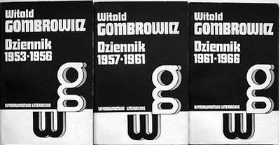 Dziennik Witold Gombrowicz (3 tomy)