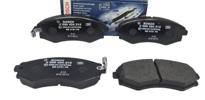 Bosch 986 424 215 набор тормозных колодок тормозных, тормоза дисковые фото №1