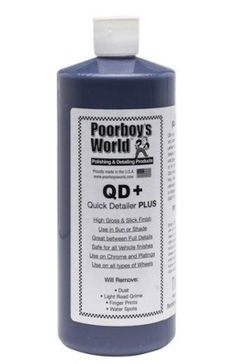 POORBOY'S WORLD Quick Detailer Plus QD+ 946ml Quick Detailer z Woskiem