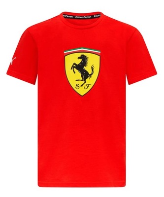 Koszulka dziecięca Ferrari F1 Shield r.9-10 lat