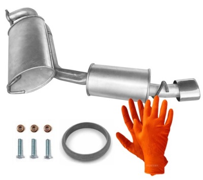 Alfa romeo spider 1.8 2.0 3.0 1995-2005 гаситель конечный фото №1