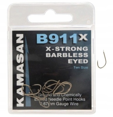 KAMASAN HACZYKI B911X BARBLESS EYED R.18