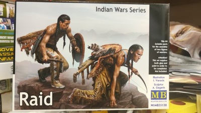 THE RAID figurki model 1:35 Indianie Lakota