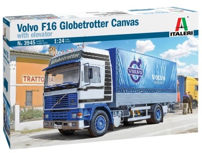 Italeri 3945 1/24 Volvo F16 Globetrotter Canvas