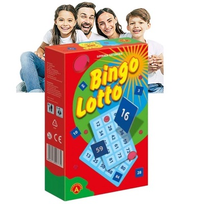 Edukacyjna Gra dla PRZEDSZKOLAKA Bingo Lotto MINI