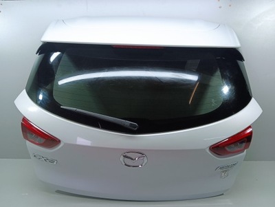 BOOTLID BOOT COMPLETE SET MAZDA CX3 NR LAK 47A  