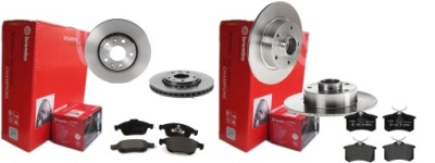 Гальмівні диски гальмівні колодки p+t brembo megane 3 універсал scenic фото №1