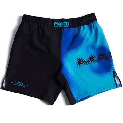 MANTO Spodenki MMA szorty ATOMIC niebieskie - XL