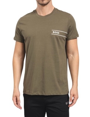 Hugo Boss Koszulka T-shirt męski 50499335-361 zielony r. L