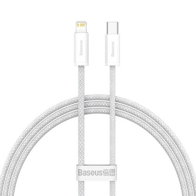 Kabel Baseus USB-C do Lightning, przewód 1m, 20W