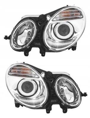 MERCEDES E CLASE W211 JUEGO FAROS  