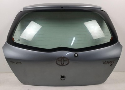 Кришка багажника багажника скло задня toyota yaris ii фото №1