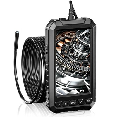 Kamera Inspekcyjna Endoskop Warsztatowa Full HD 5M 8 LED IPS 5" do RUR PL
