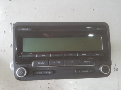 Seat leon 2 ii lift 09-12 радіо cd радіопрогравач фото №1