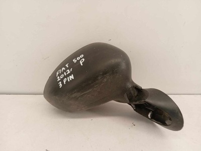 Зеркало правое дверь fiat 500 3 pin фото №1