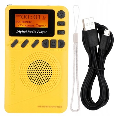MINI PORTABLE RADIO DAB+FM USB MP3