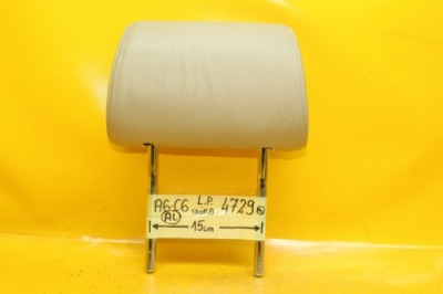 Підголівник лівий перед передній шкіра audi a6 c6 фото №1