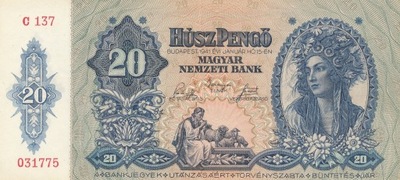 [MB12365] Węgry 20 pengo 1941