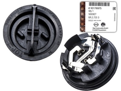 Цоколь разъём фара лампочка h7 opel corsa c фото №1