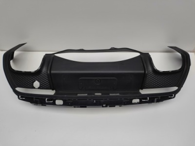 Спойлер бампера задняя диффузор macan lift gts фото №1