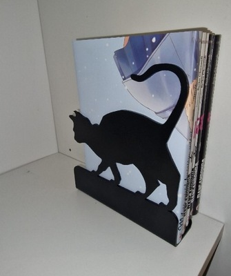 Podpórka do książek - Kot