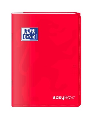 ZESZYT OXFORD EASYBOOK A5/60K czerwony